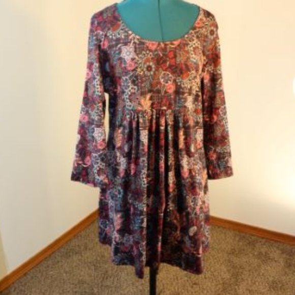 Reborn baby doll floral  dress size 1 x - Picture 2 of 4